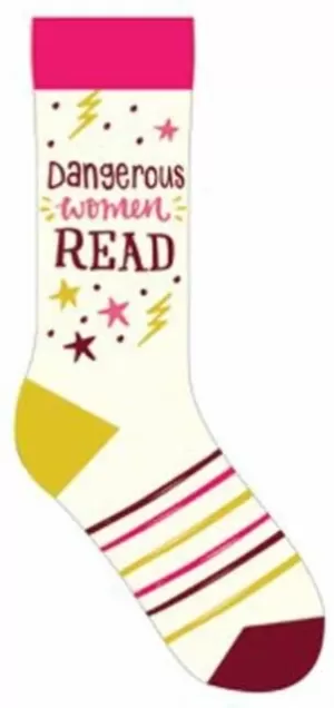 DANGEROUS WOMEN READ SOCKS (CALCETINES)